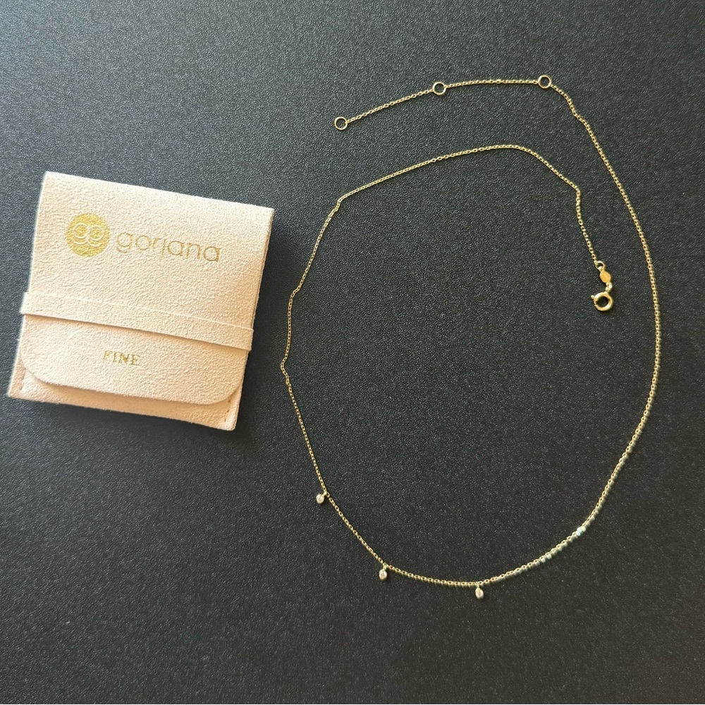 Gorjana Trio Diamond Necklace